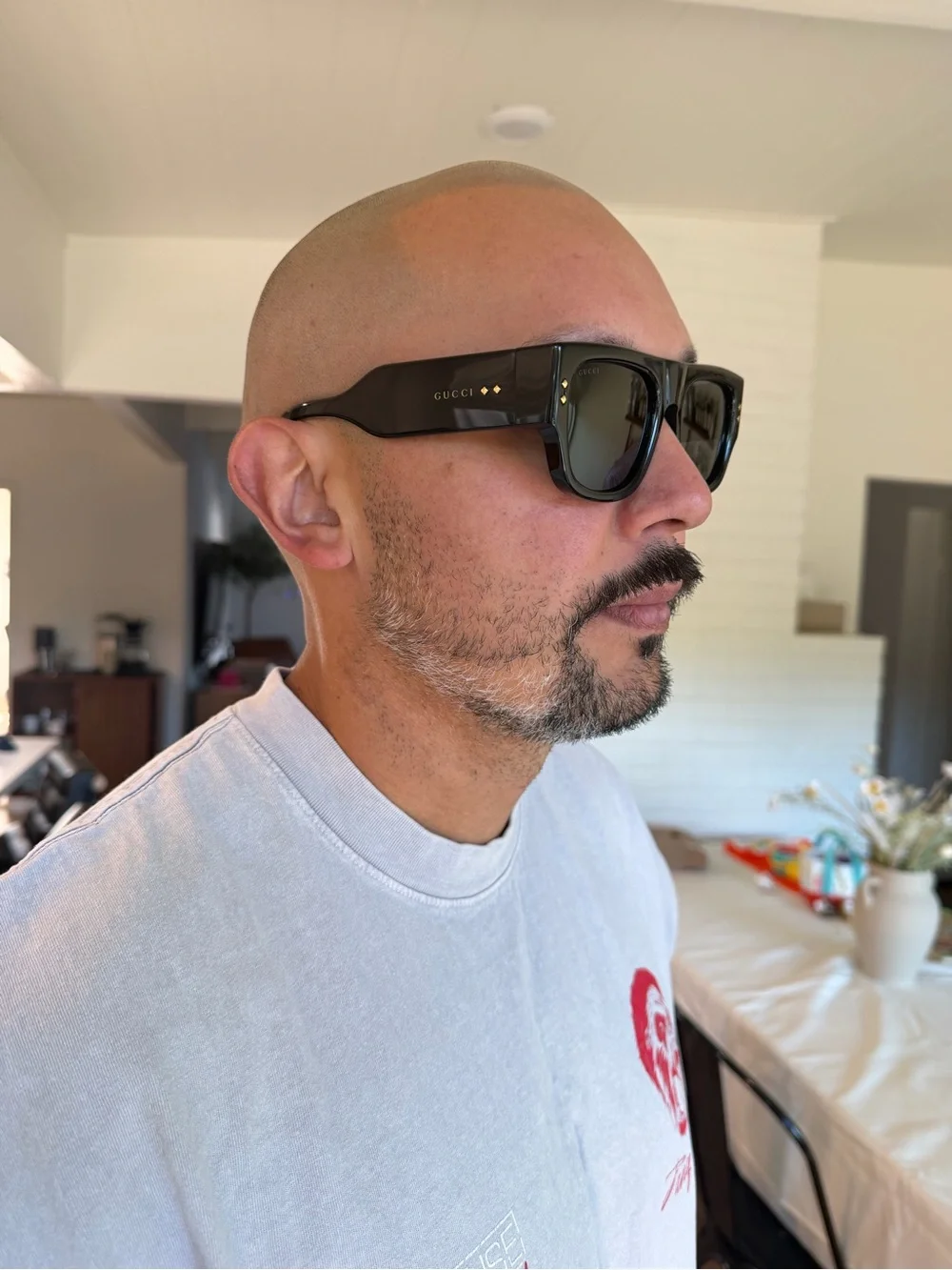 Gucci Oversized Square Black Sunglasses